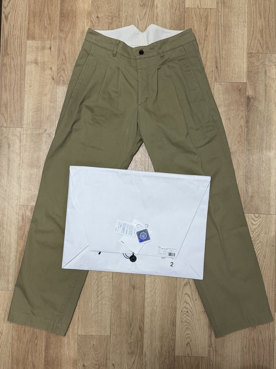☆名作☆ visvim ビズビム 17SS HAKAMA PANTS STRP W.YARN 和紙
