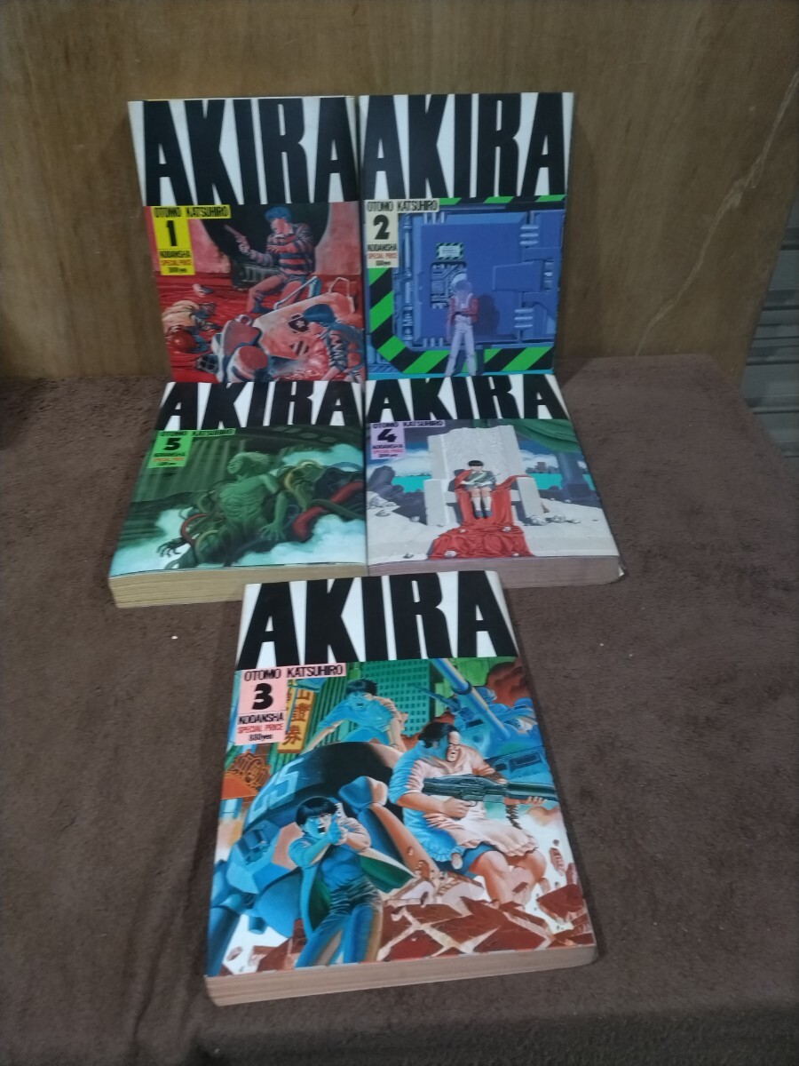 NO79 AKIRA/アキラ 大友克洋 漫画 コミック DVD 書籍 セットの