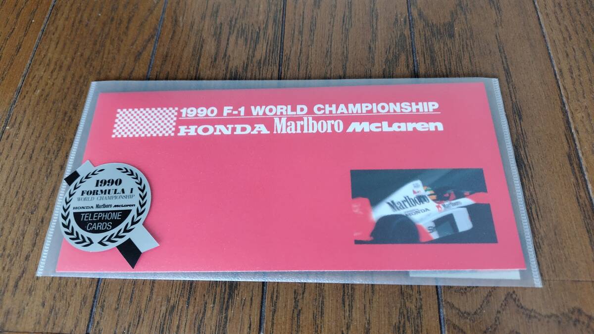 中古】貴重マルボロmarlboro 80s～90s アイルトン・セナ ワッペン付 