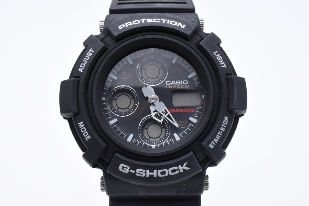 新品】CASIO G-SHOCK AW570/571 ガウスマン ベゼル バンド セットの 