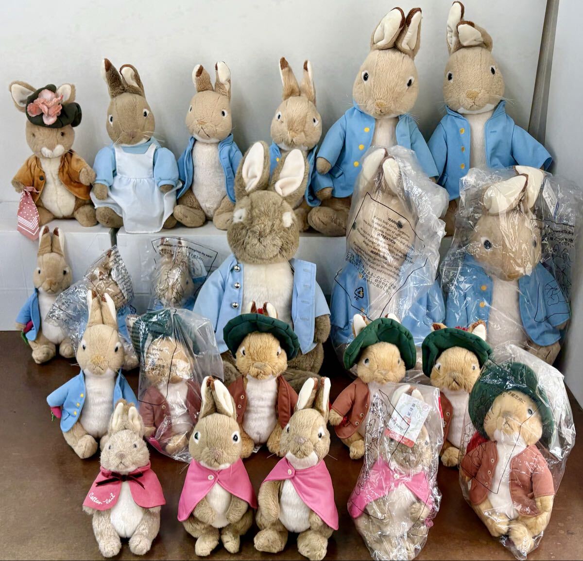 ピーターラビット ぬいぐるみ 【ピーターラビット（ラージ）と ミセス