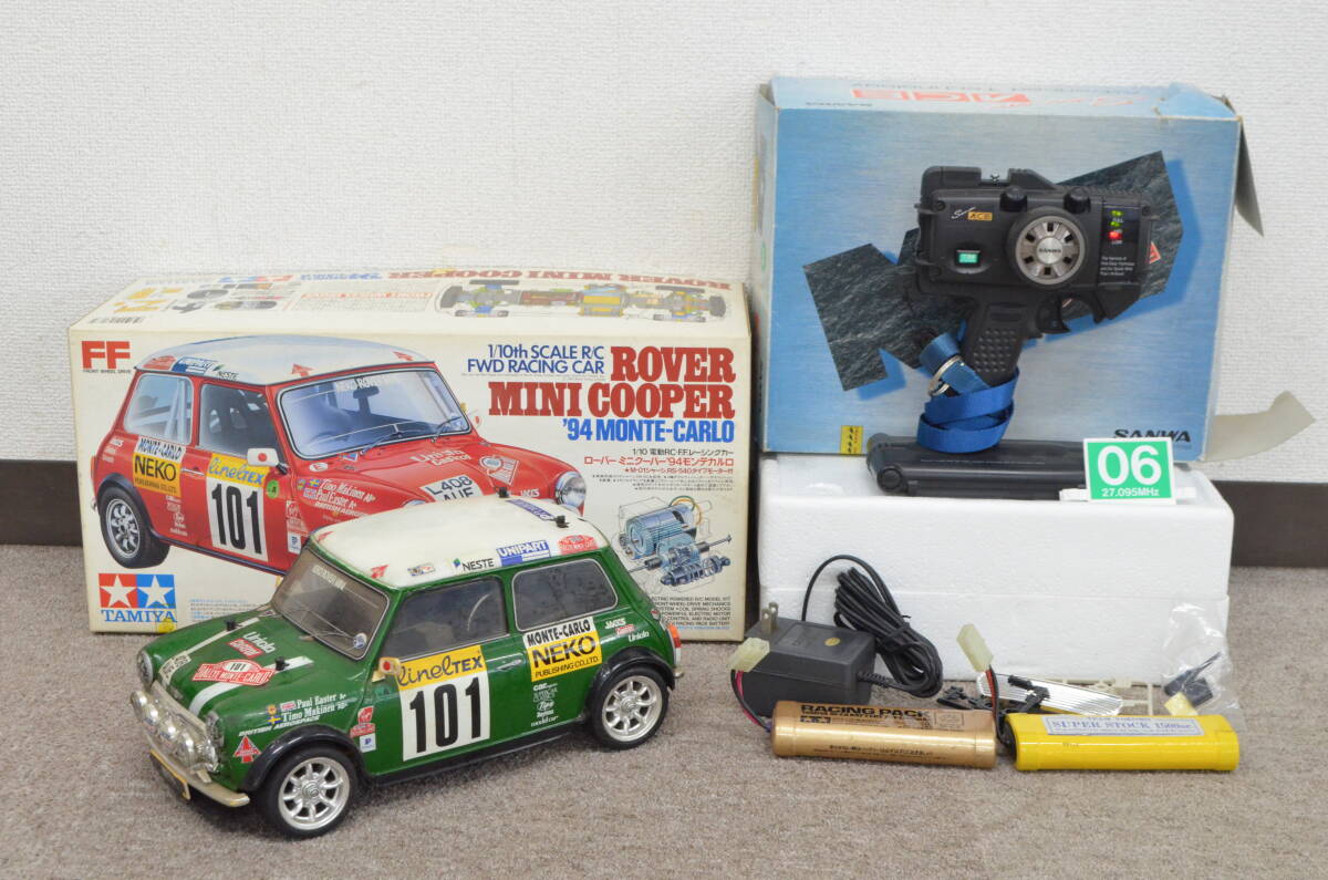 新品】ローバーミニクーパー'94 モンテカルロ タミヤ 完成ボディの落札