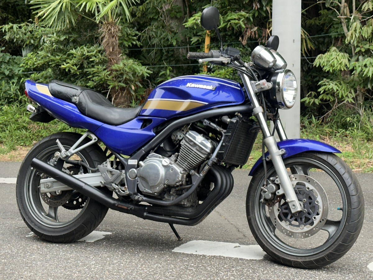 カワサキ バリオス ZR250A 17，665km BALIUS ☆中古車体 ☆youtubeで