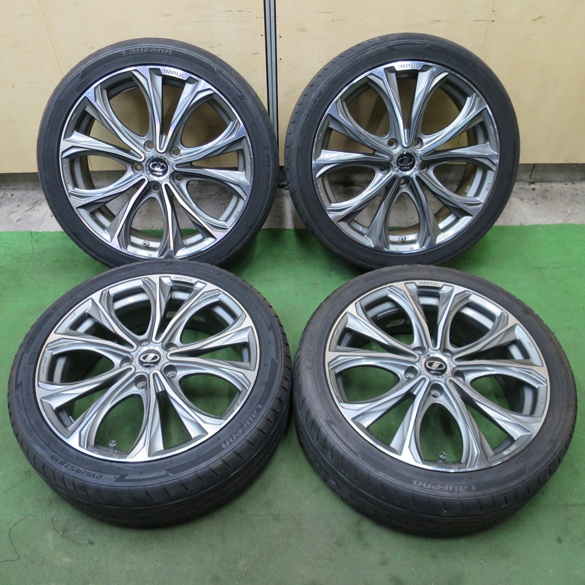 中古】希少 IMPUL BBS M1 9J 10J 18インチ Y33 Y32の落札情報詳細