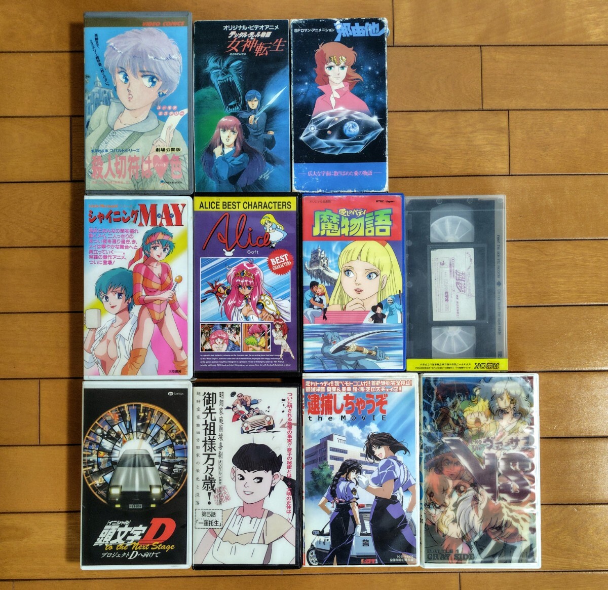□VHS ビデオテープ アニメ映画「真・超神伝説 うろつき童子」 6本 □VHS ビデオテープ アニメ映画「真・超神伝説 うろつき童子」 6本