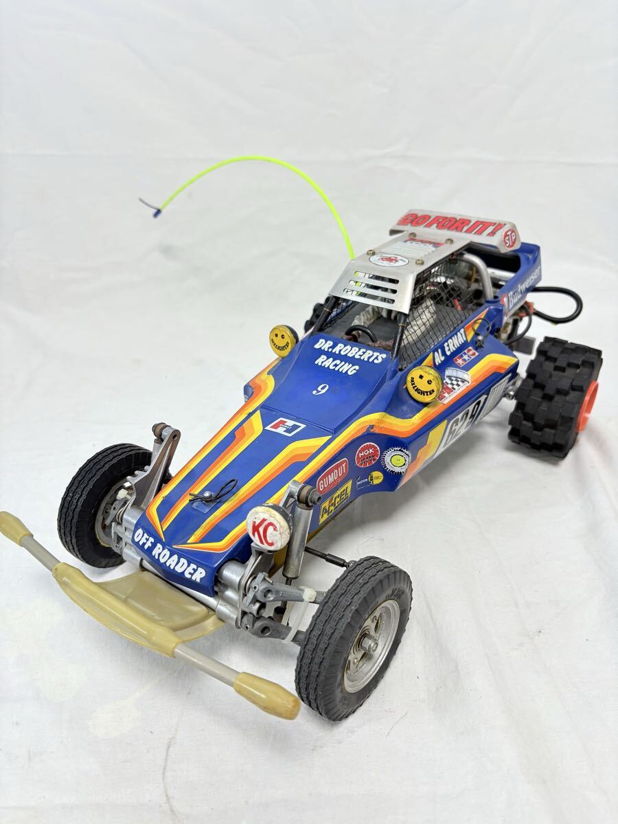 タミヤ ファイティングバギー ボディ/シャーシ/モーター等搭載 電動RC