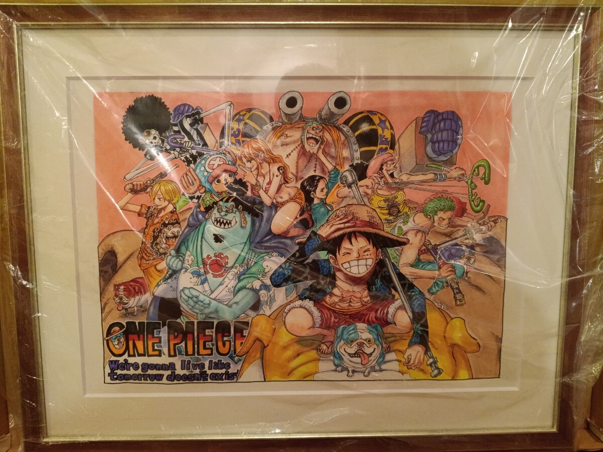 美品】ワンピース ONE PIECE 複製原画 ジャンプフェスタ2008 レアの