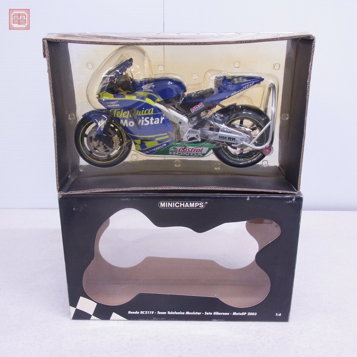 美品未使用／コレクター保管品】 GuiLoy 1/6 HONDA RC211V Daijiro