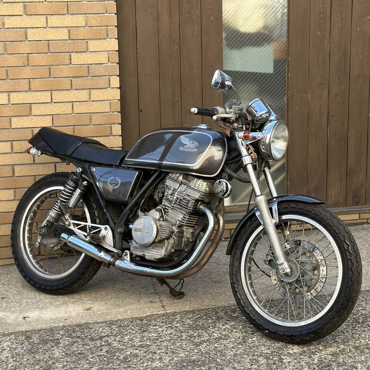 ホンダ GB250クラブマン 4型 MC10 エンジン始動可能 カフェレーサー 