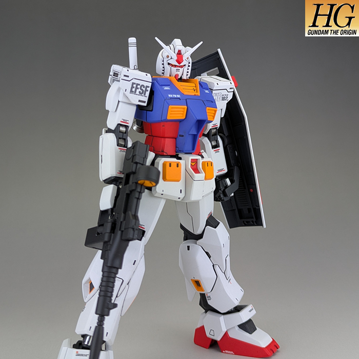 MG 1/100 ガンダム4号機 (ガンダムver3.0ミキシング) 改造改修、全塗装