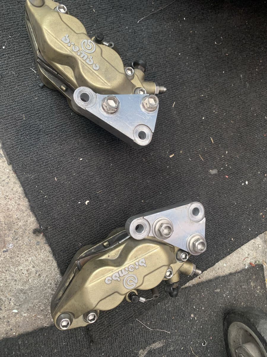 ☆ 希少！ CB400SF NC31 ブレンボキャリパー用アダプター キャリパー