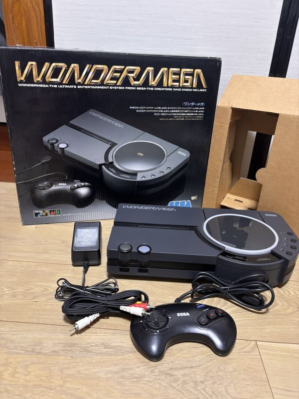 SEGA HAA-2912 メガドライブ+メガアダプタ+メガCD ゲーム機本体