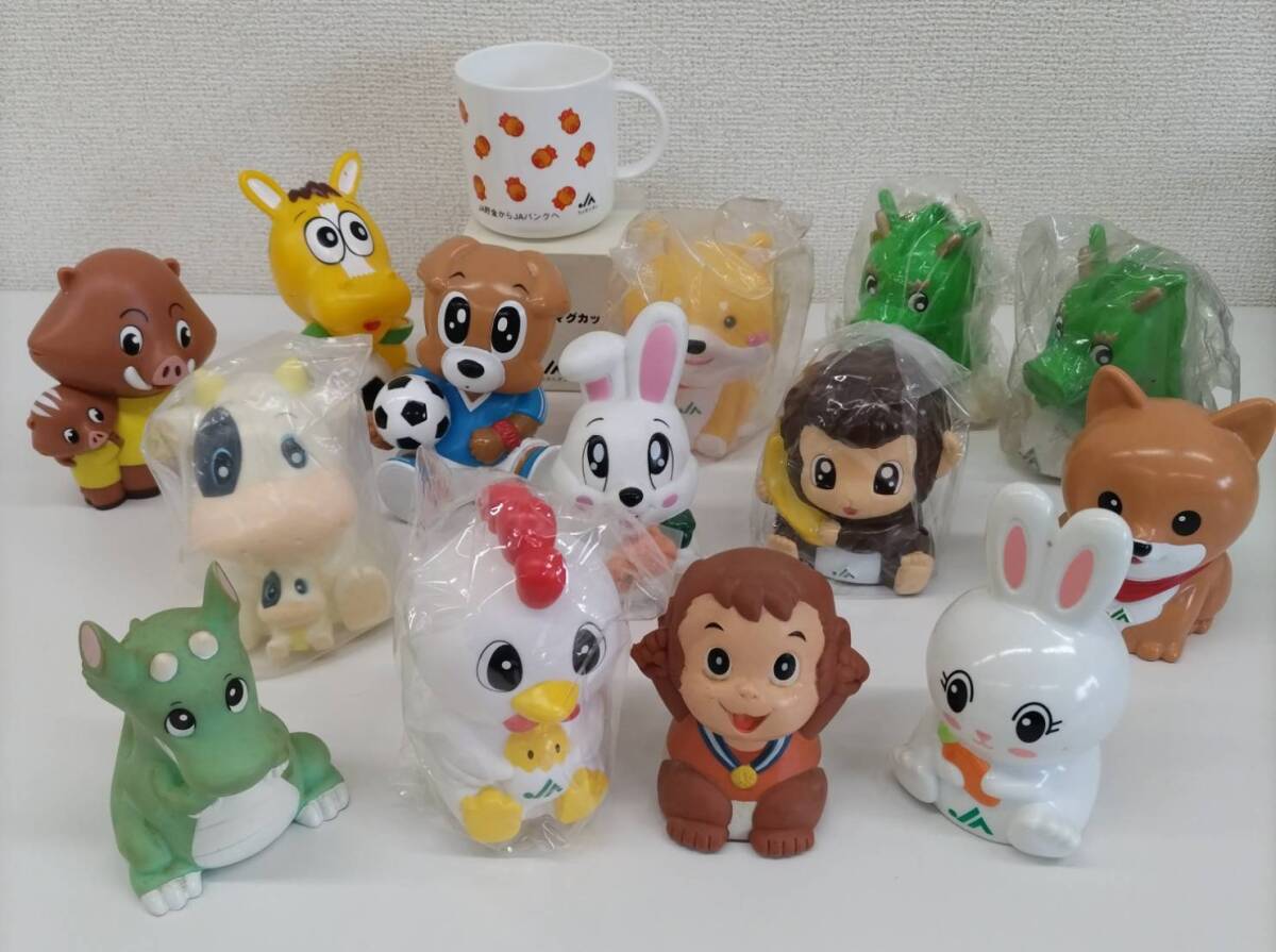 昭和レトロ　ソフビ　農協のすたーちゃん　企業物　貯金箱　希少品　1体 農業協同組合 農協のタコちゃん ソフビ 貯金箱 当時物 企業物 激レアの