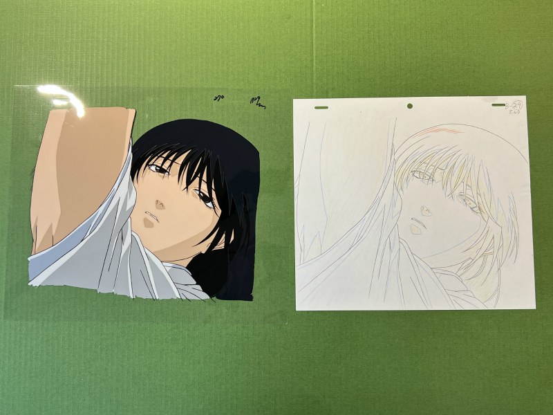 中古】○るろうに剣心～星霜編～○ 背景付 セル画の落札情報詳細