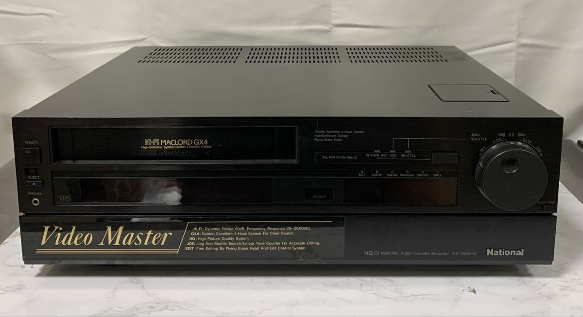 中古】【9月16日最終処分】National ビデオカセットレコーダー NV-600