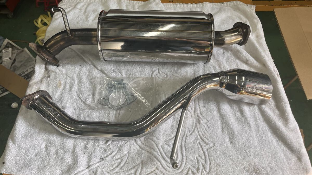 新品】モンキー、ゴリラ用新品ステンレス製メガホンマフラーの落札情報