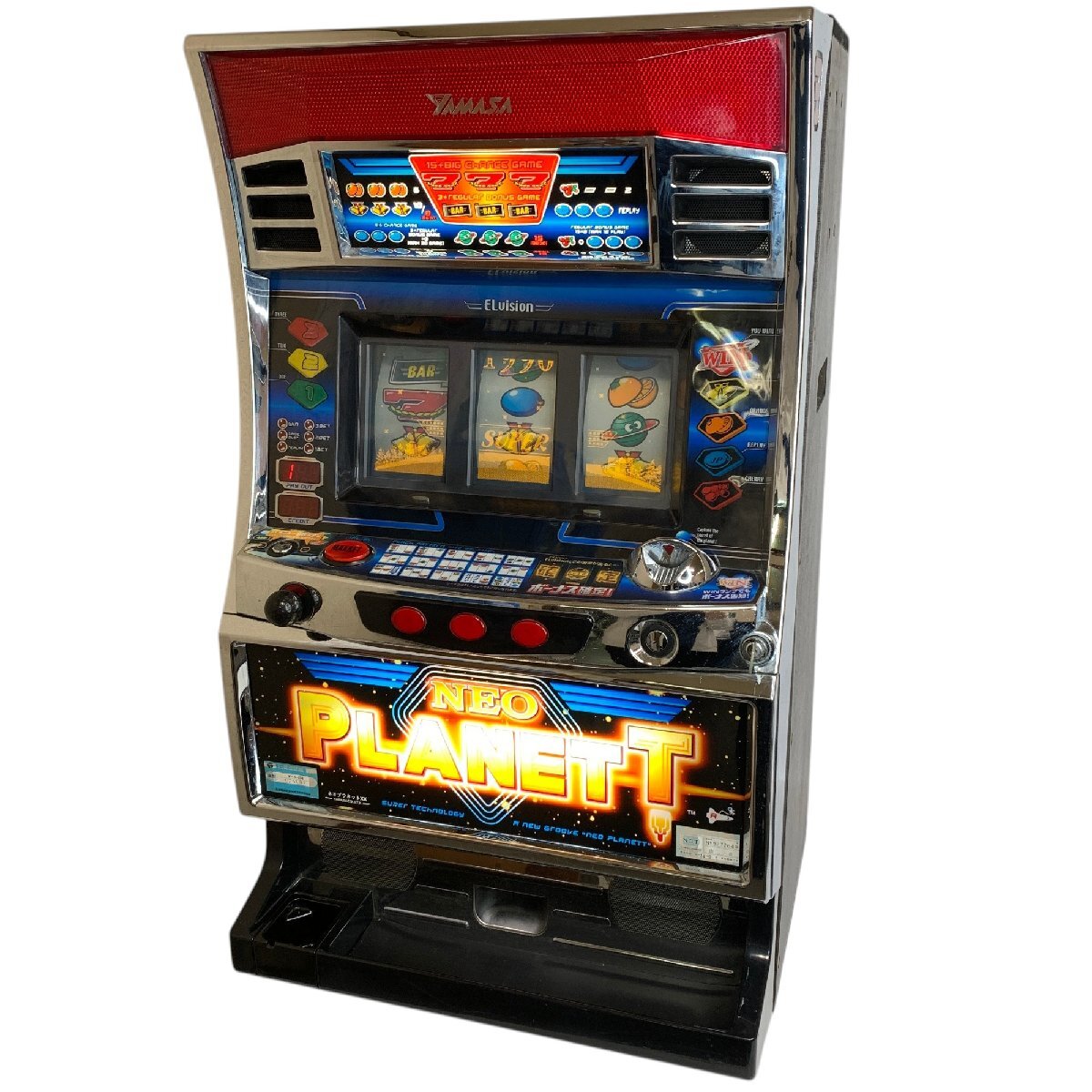 中古】レトロパチスロ実機 4号機 ネオプラネットXX 無料オプションあり
