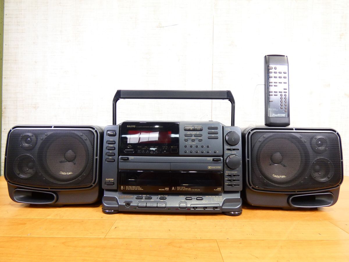 中古】SANYO サンヨー CDパーソナルコンポ PH-Z300 (K) ZooScene