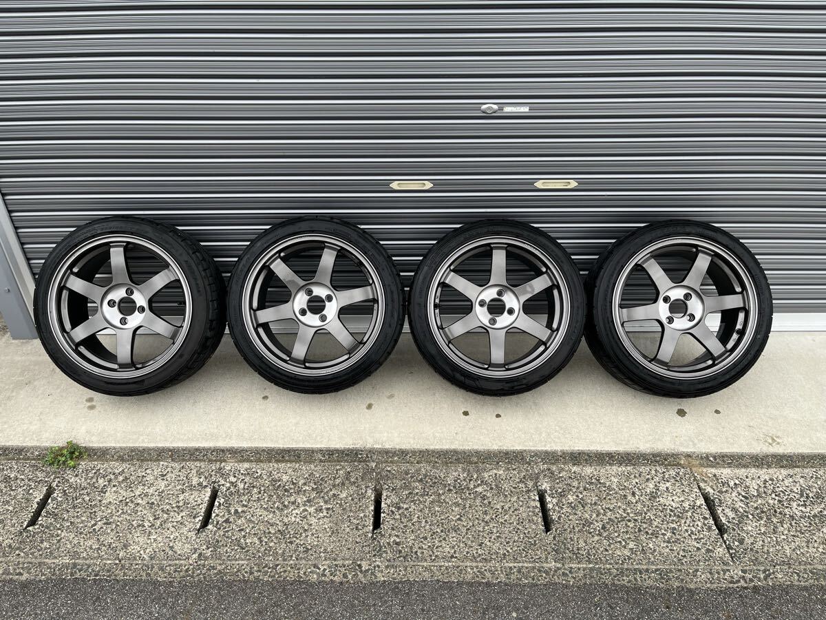 RAYS VOLK TE37 SL 19インチ 9.5J+22&10.5J+12 / DUNLOP DIREZZA Z3