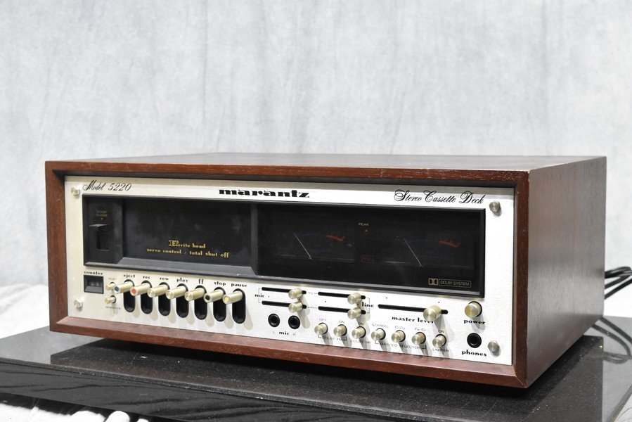☆高性能 カセットデッキ☆MARANTZ SD930☆MAAC/アジマス自動調整機能
