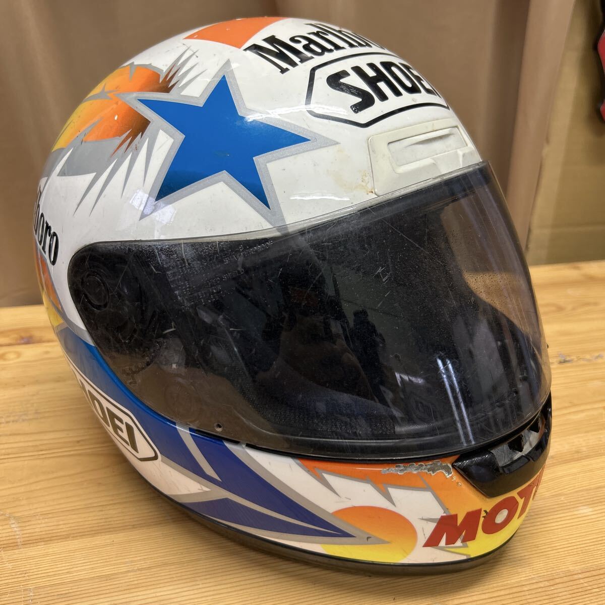 激レア SHOEI X-8V Norick ノリック 阿部 典史 選手 レプリカ