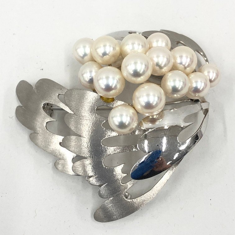新品】☆新品☆MIKIMOTO ピンブローチ ひつじ K18WG 干支の落札情報