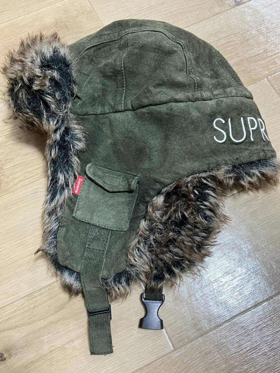 Supreme Leather Trooper Hatレザー フライト キャップ 【公式通販】