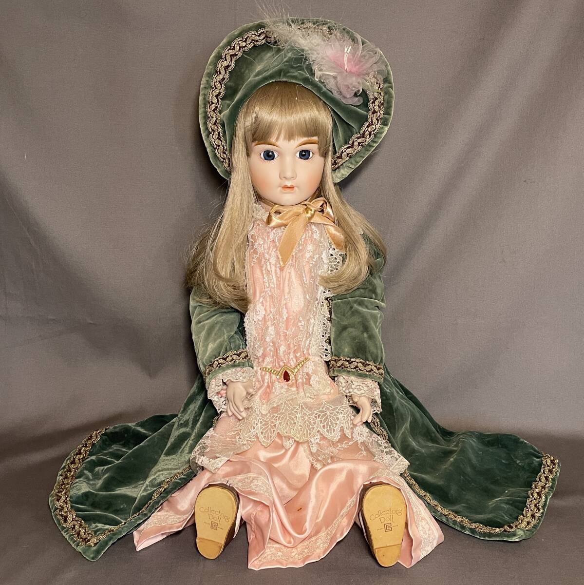 美品】日本アンティックギャラリー カミーユ E-5521 全長62cm ビスク