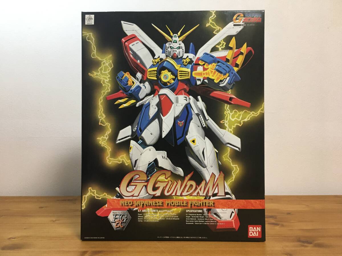 未組立 HG 1/100 Gガンダム ハイパーモード バージョン ゴールドメッキ