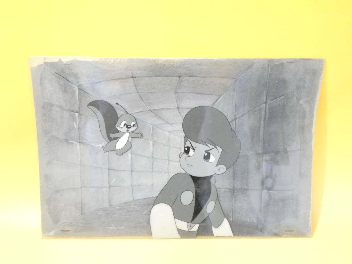 中古】昭和レトロ(昭和40年頃) 宇宙少年ソランの当時物絵葉書 宇宙リス