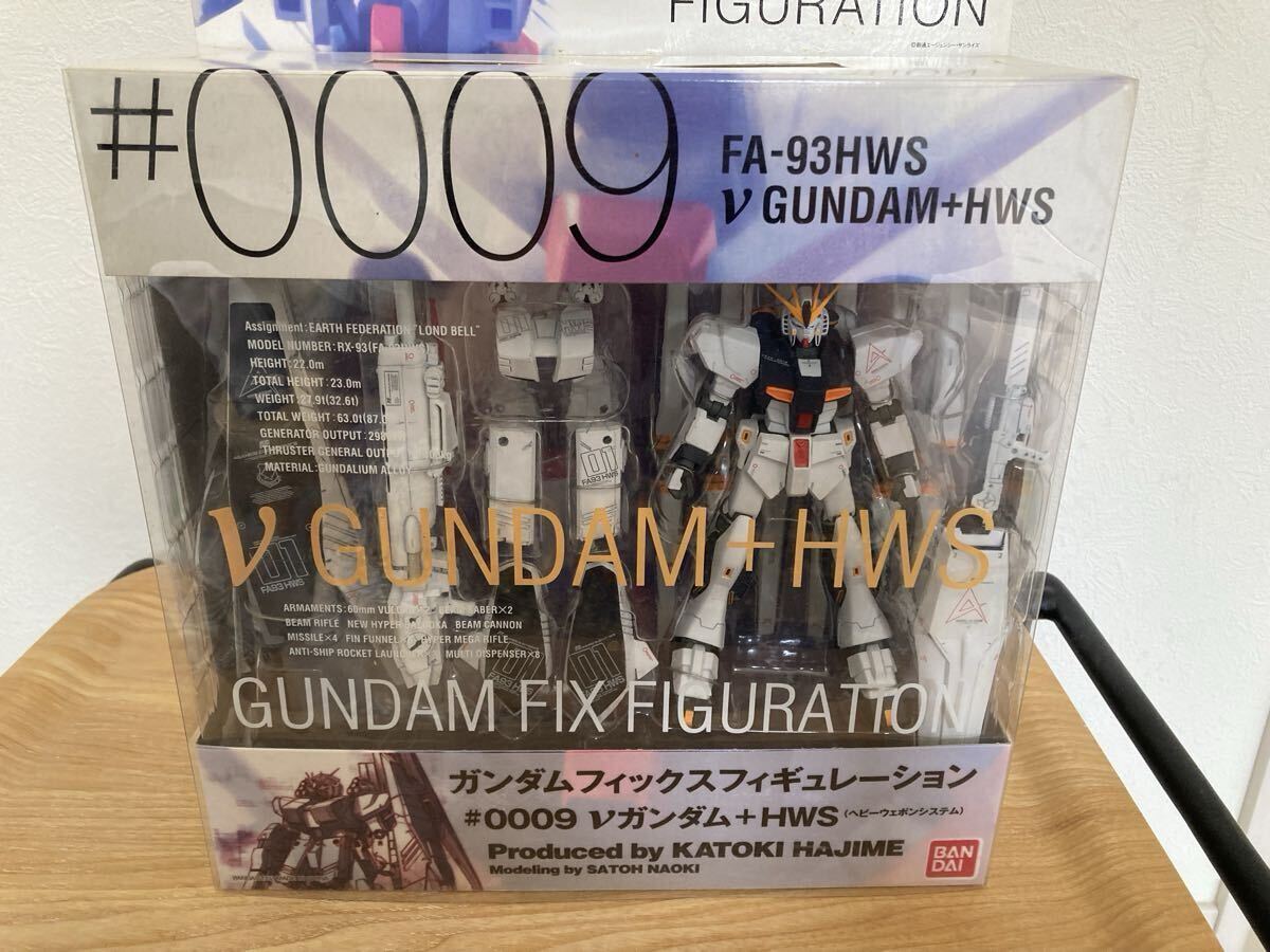 バンダイ GUNDAM FIX FIGURATION GFF ＃0009 νガンダム+HWS(ヘビー