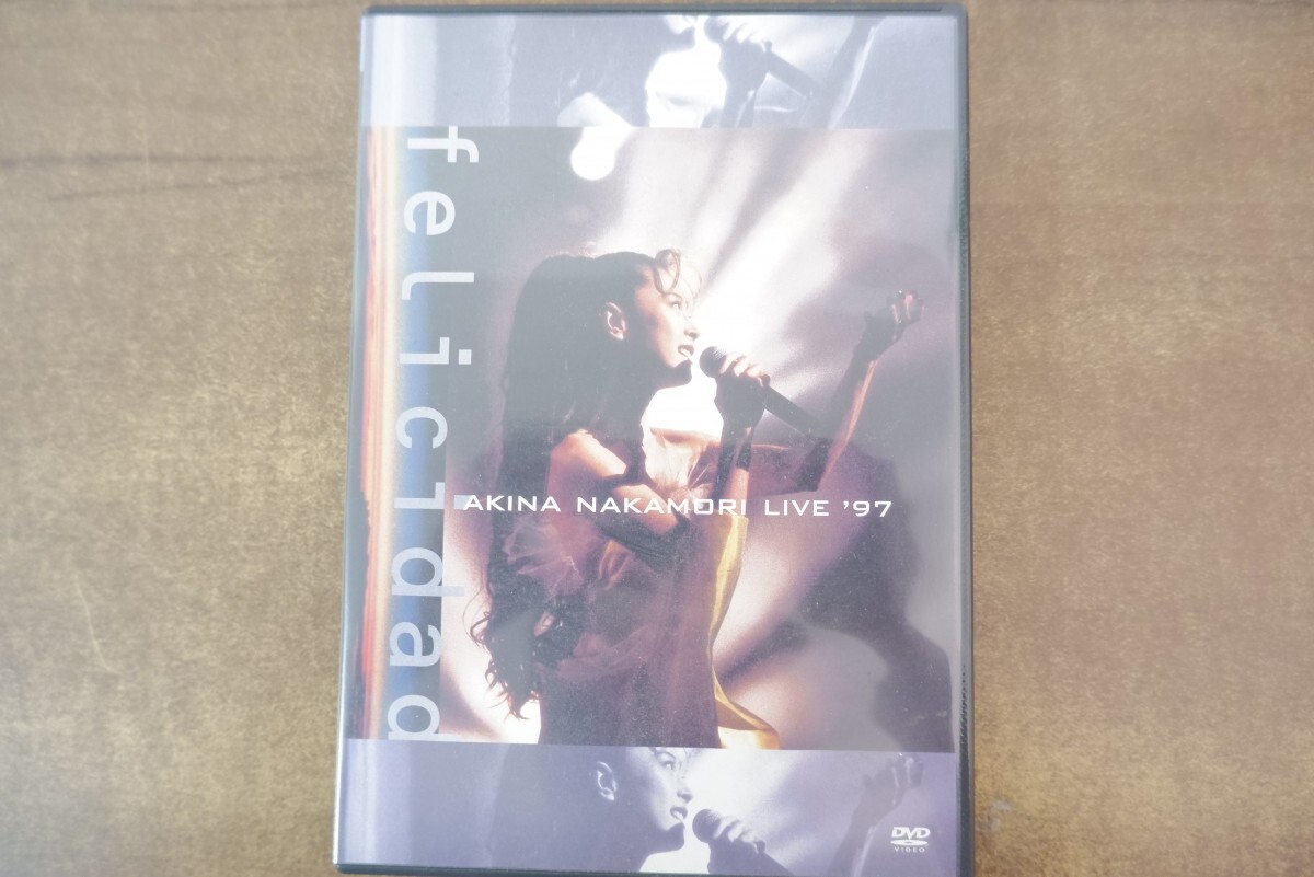 新品】□中森明菜□ライブDVD□AKINA NAKAMORI LIVE '97□felicidad