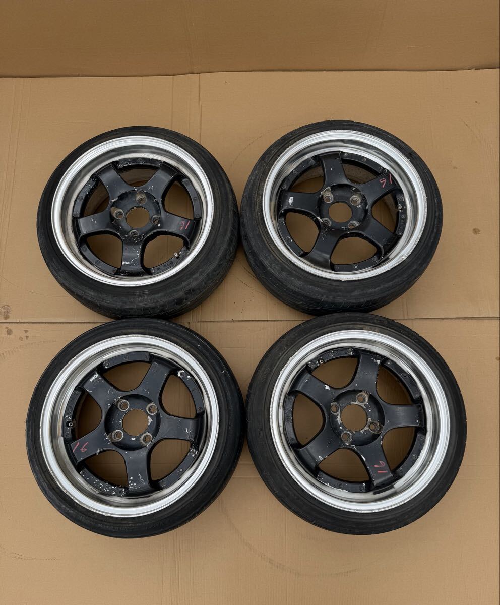 SSR プロフェッサーSP1 希少サイズ8J 9J 18インチ タイヤ新品同様品