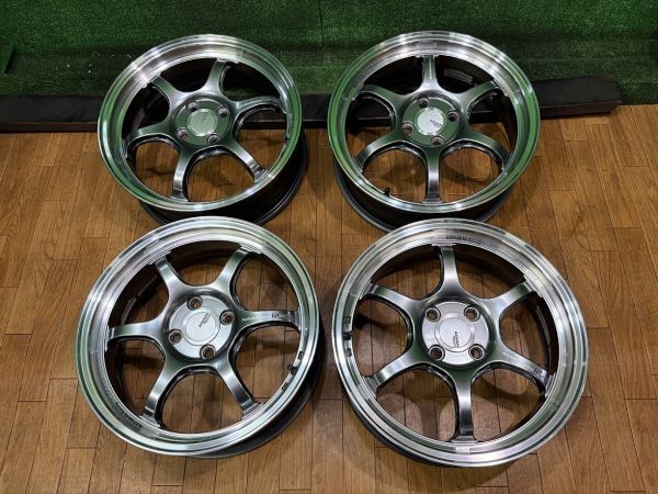 アドバンレーシングRZ 17×7.0J PCD100 インセット38 4穴 ヨコハマ