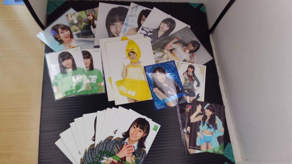 目立った傷や汚れなし】NMB48 藤江れいな 世界の中心は大阪や なんば