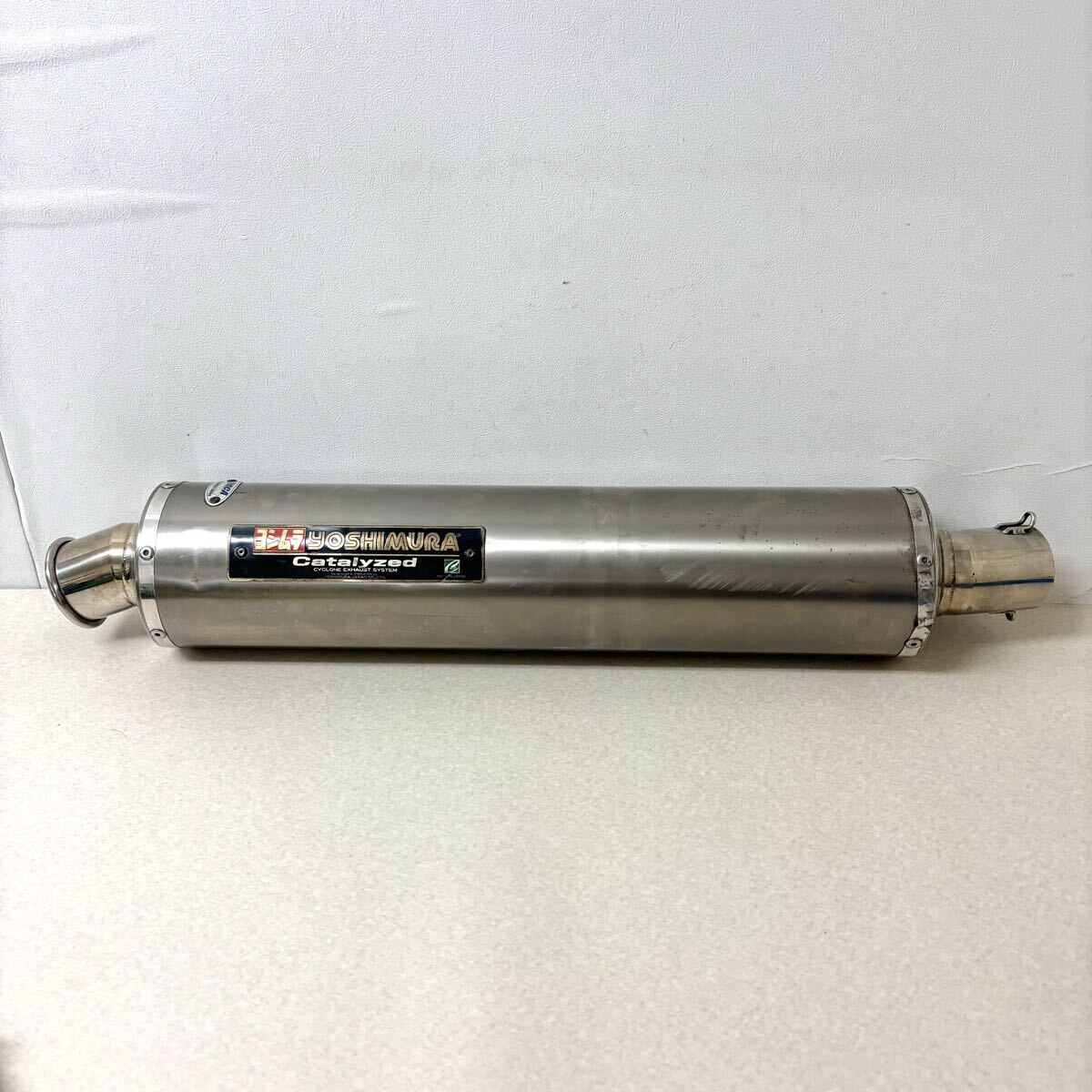 中古】CB400SF NC42 ヨシムラ チタン フルエキ マフラー サイレンサー