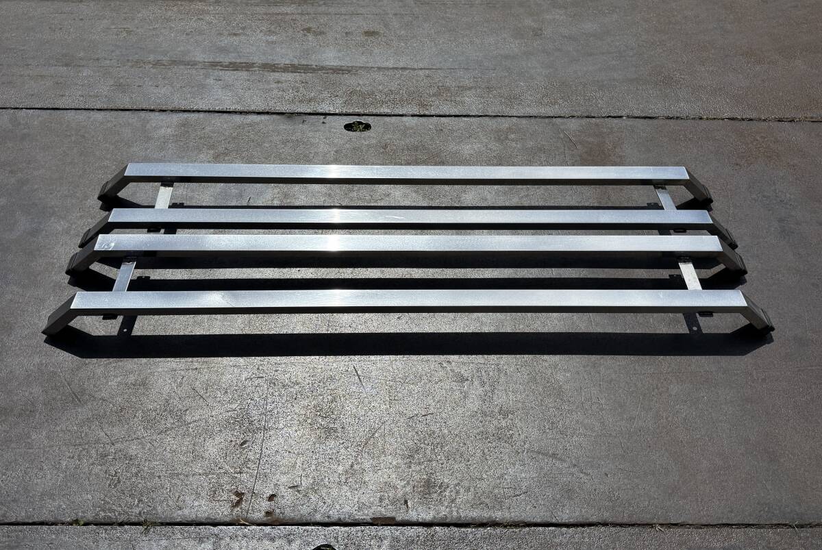 新品】☆新品600番研磨ステンレスサイドバンパー☆長さ1400