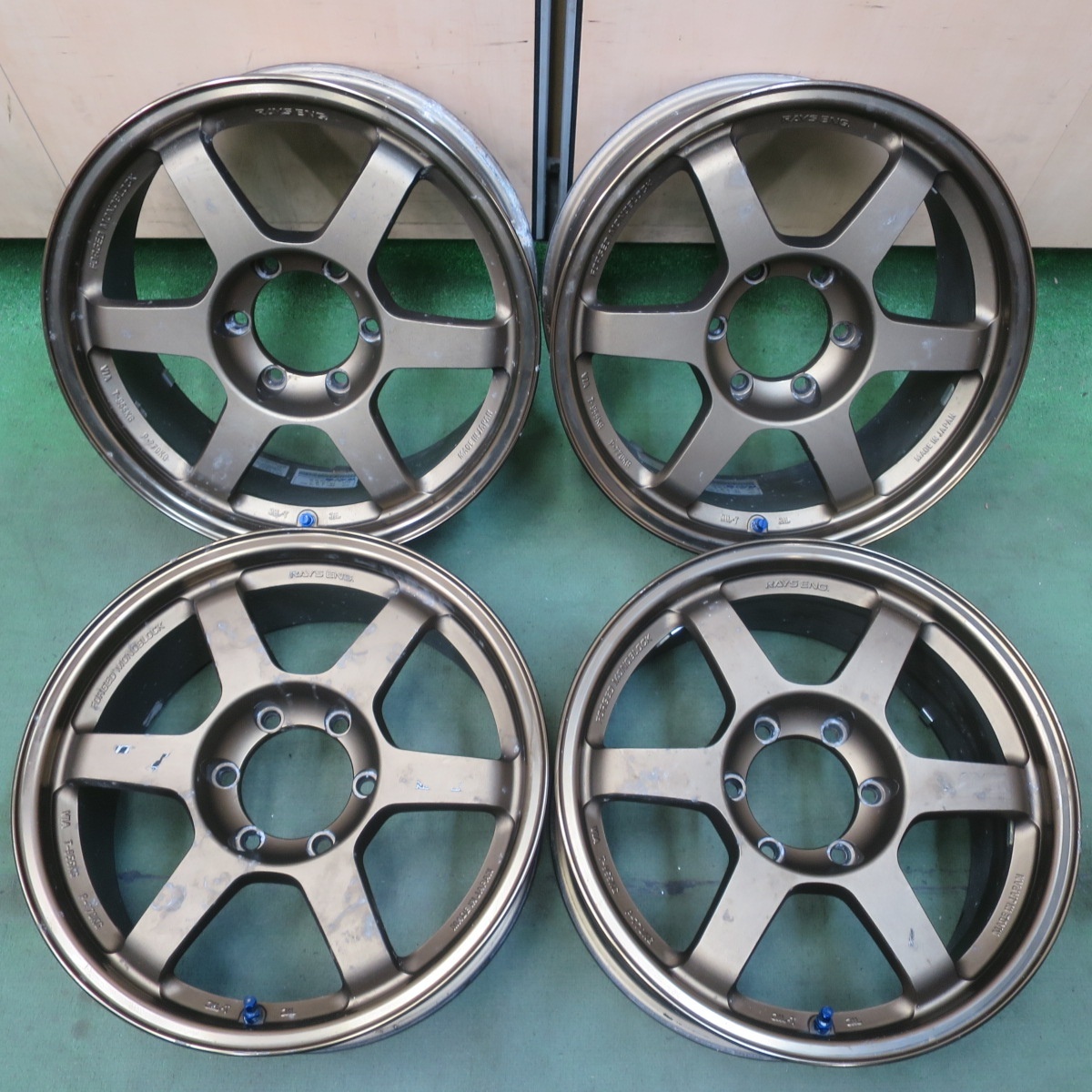 送料無料】中古 VST MONOBLOCK type-R（VOLVO用）18インチ タイヤ