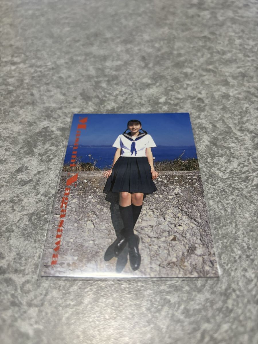 長澤まさみ 2002 トレカ アイドル 女優 カード セーラー服 制服 055の