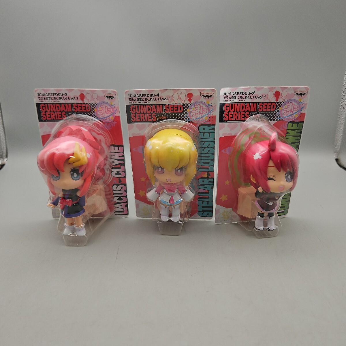 新品】ガンダムSEED でふぉるまにあこれくしょん vol.2 全3種類セット