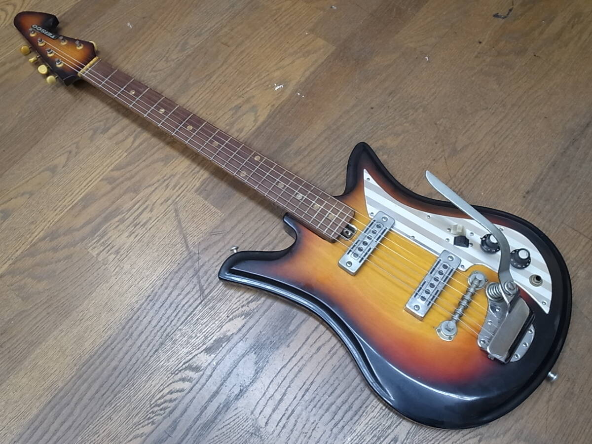 GRECO EG-135？ セミアコ 60年代 グレコ グネコロゴ ジャンク扱いJAPAN