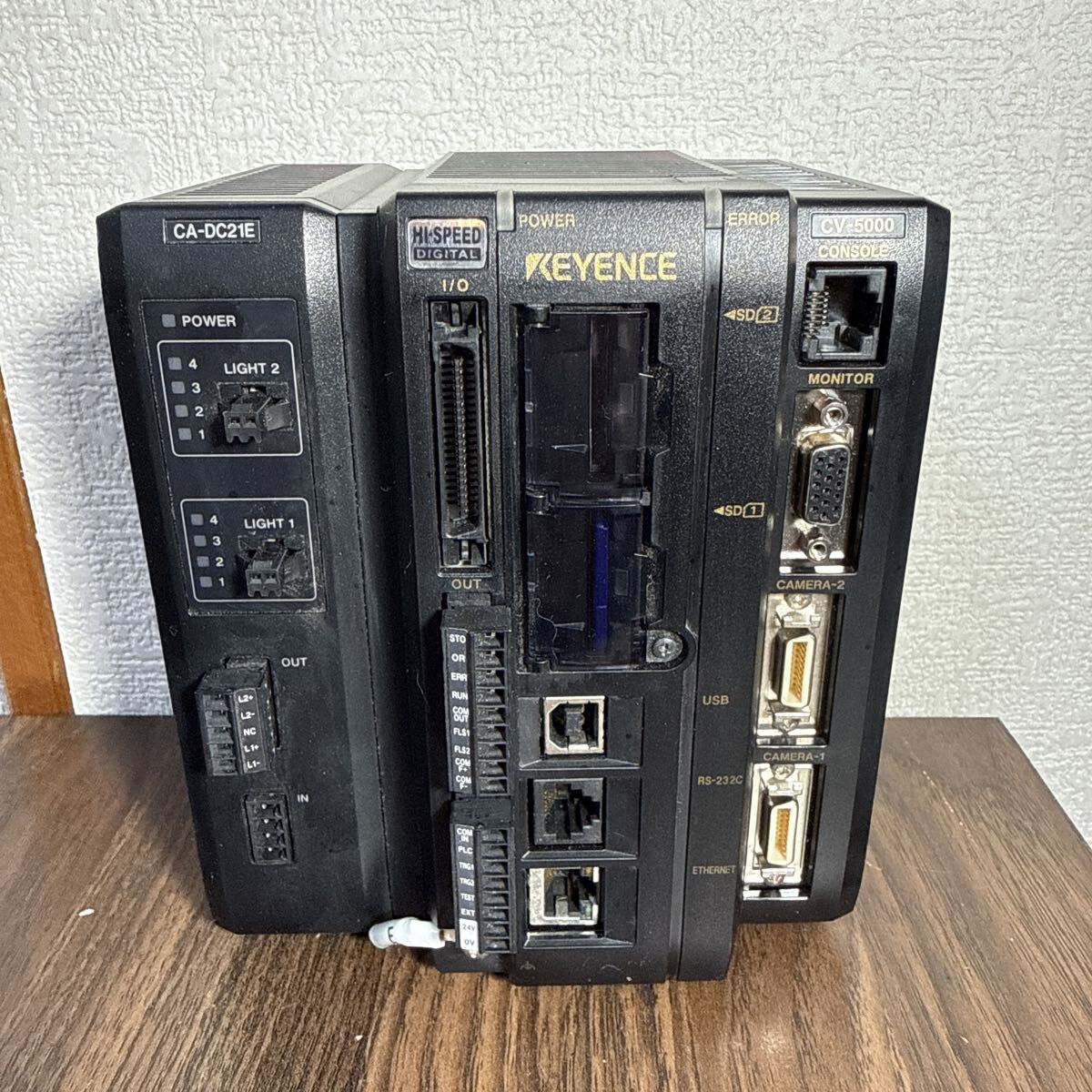 KEYENCE アンプA-07Rzスピードコントローラー★最終価格★未使用★ キーエンス A-07RZ ブラシモーター用アンプ ESC スピード