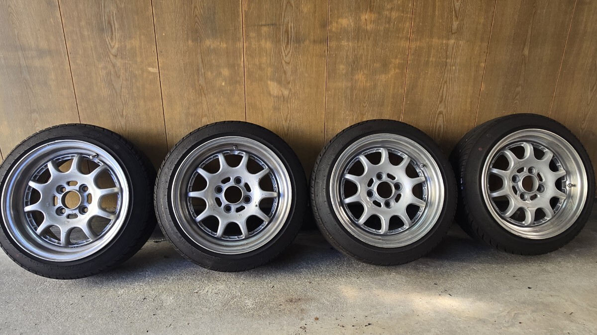 希少スプリントハート 14インチ 6.5J PCD100×4H F/OFF+35（2本） R/OFF