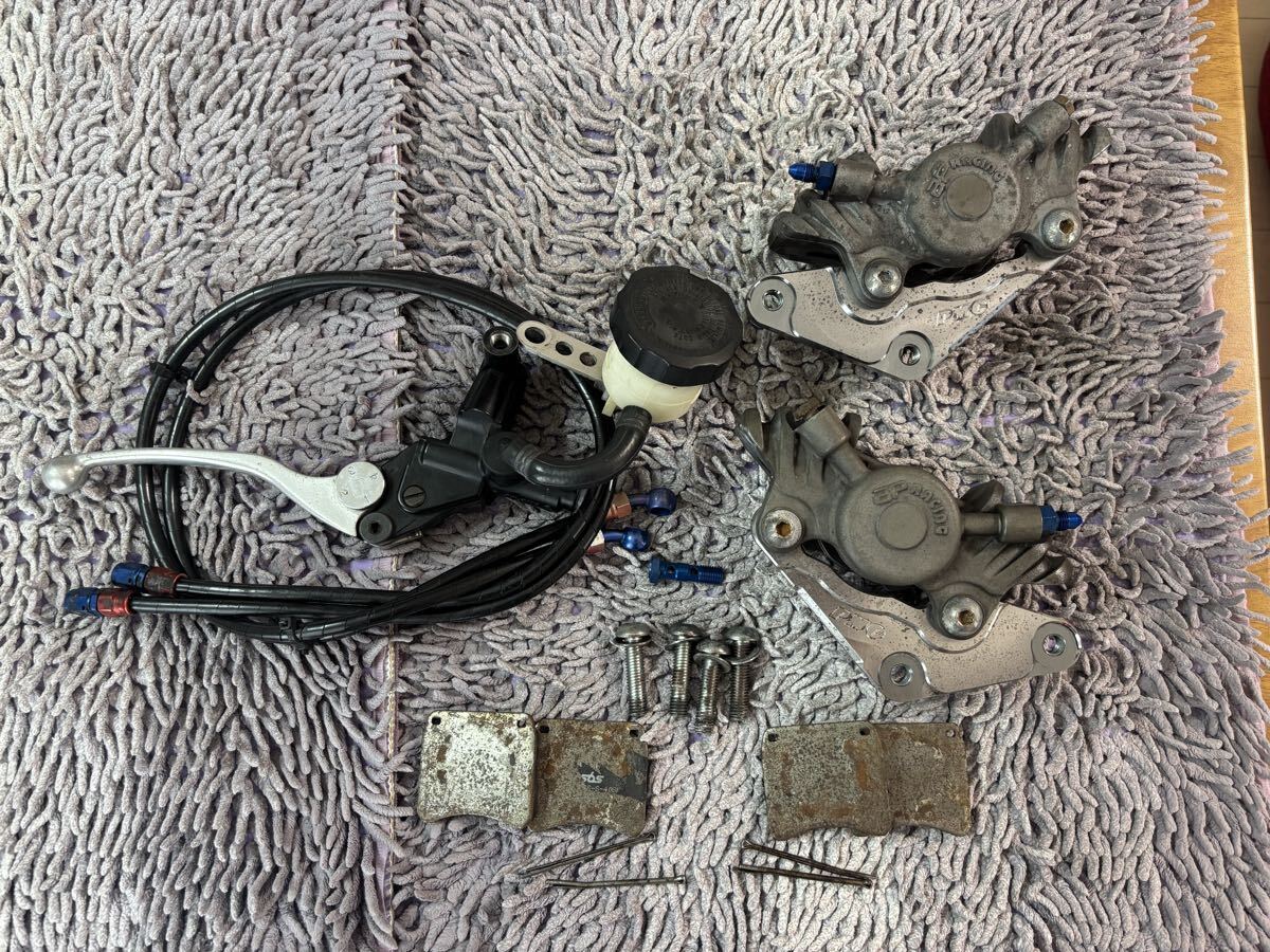 TOKIKO 削り出し レーシングキャリパー 6pot 90mmピッチ brembo