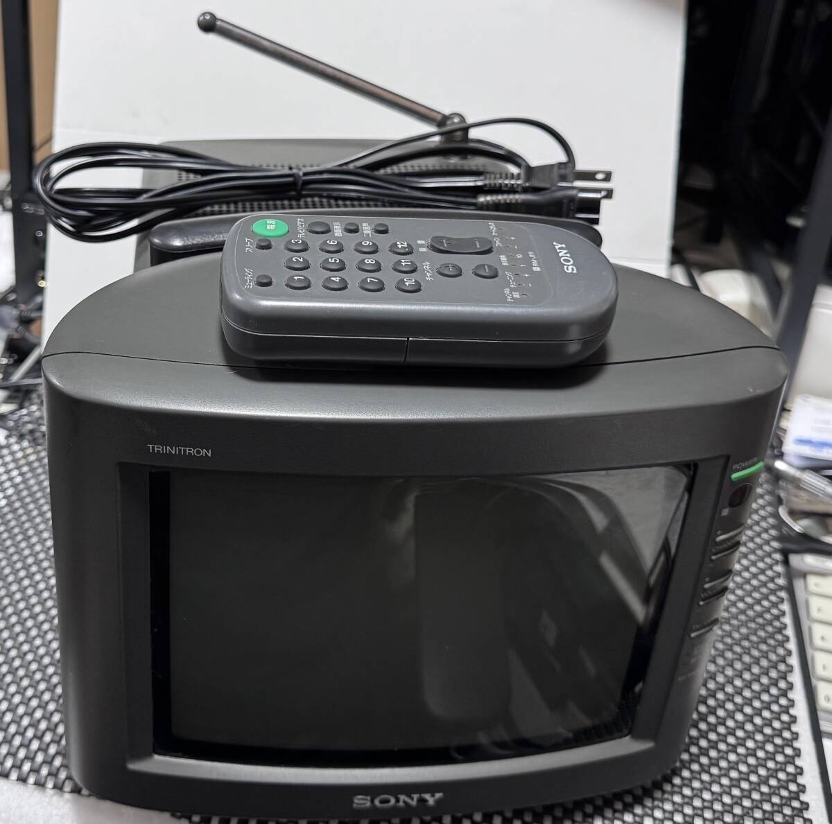 中古】昭和レトロ SONY KV-9AD2 9型 トリニトロン ブラウン管 テレビ