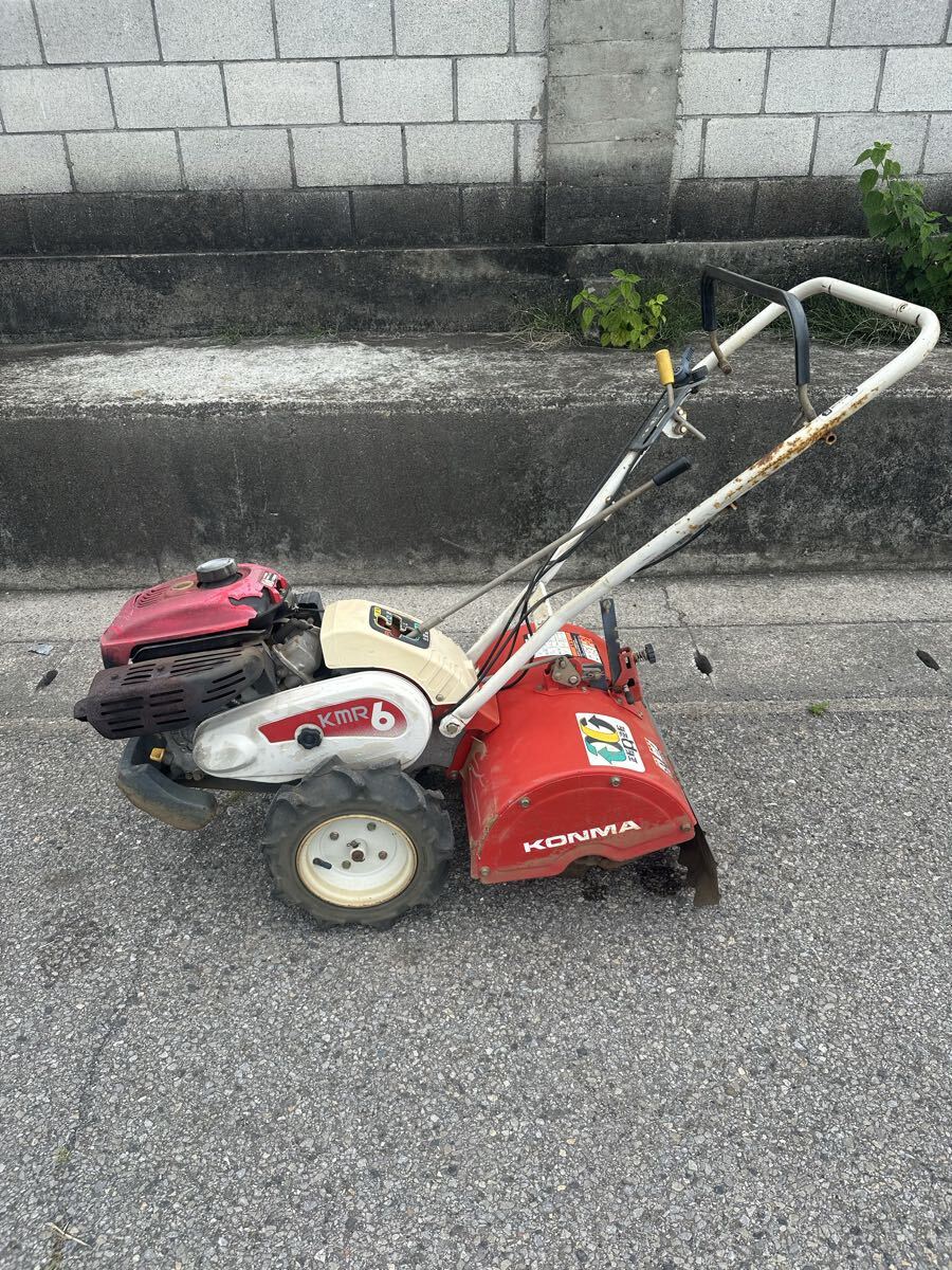 マメトラ　SRV4F 7馬力　家庭菜園　耕運機　稼動品　畝立 美品 耕運機 7馬力 マメトラ SRV4V 土寄せ・畝立て用 耕うん用