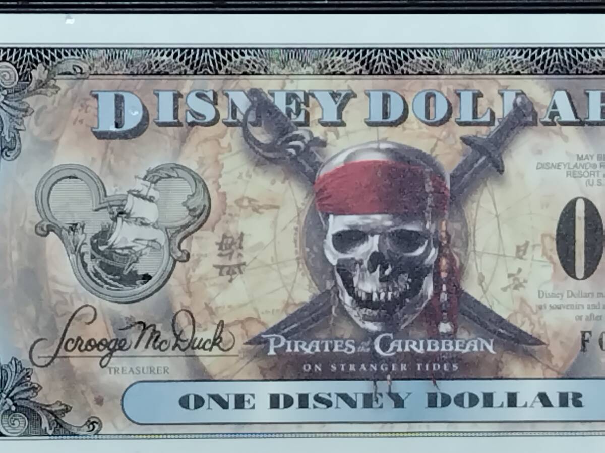 新品】☆必見☆世界紙幣 disney dollar ディズニードル/ディズニー
