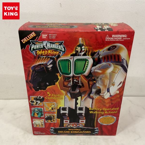 新品】パワーレンジャー ワイルドフォース レッドライオン ワイルド