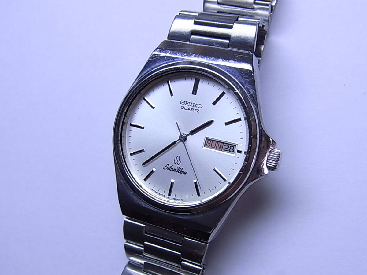 稼働品】セイコー A259-5090 シルバーウェーブ デジタル腕時計 SEIKO