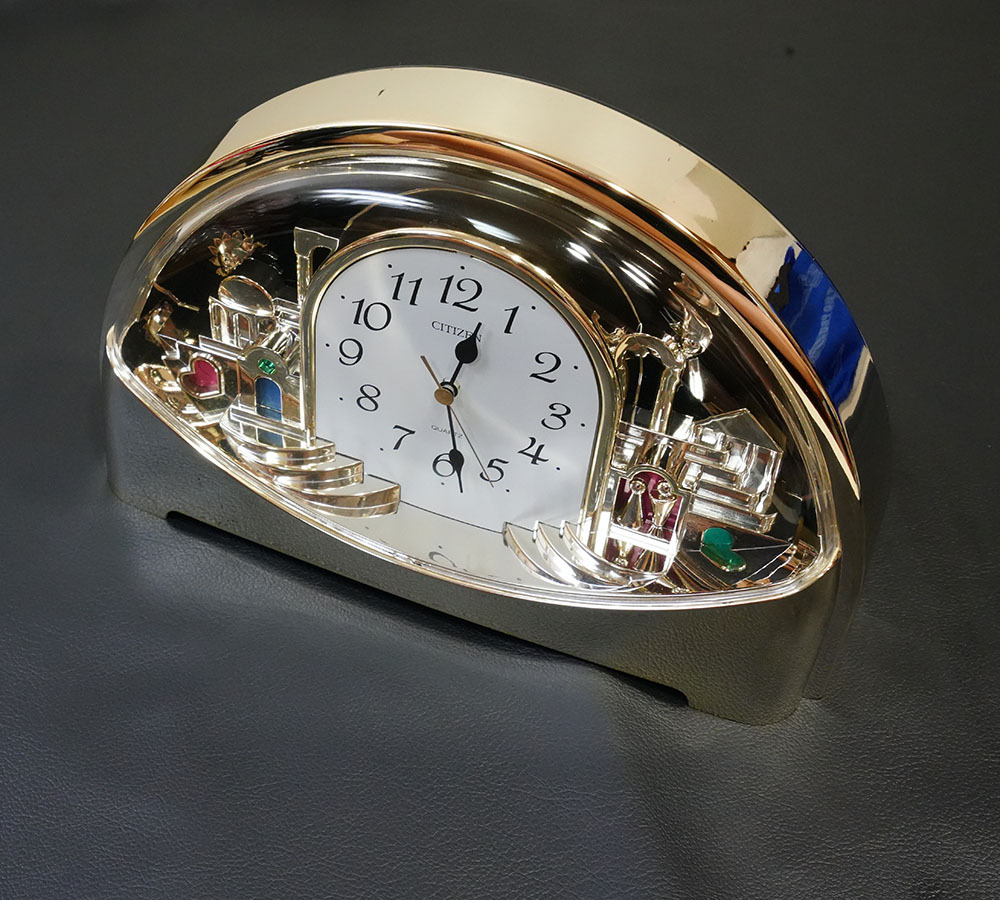 yoky623☆ 展示品 CITIZEN シチズン 置時計 シルエットロマンス 477